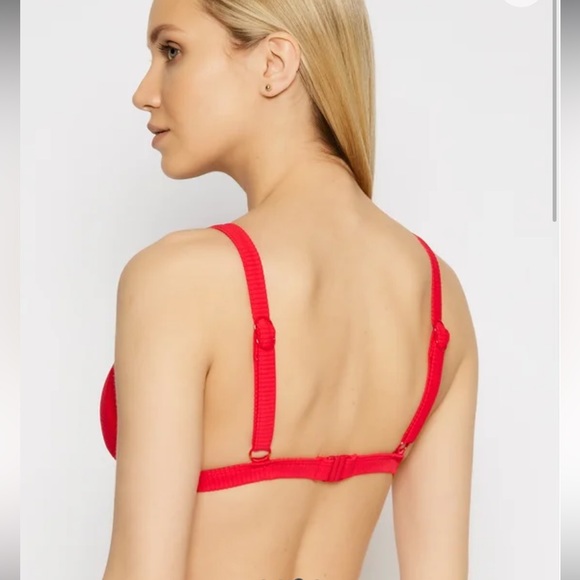 Seafolly Women's Summer Sea Bound Tri Bra Bikini Top new without tag - Picture 2 of 12